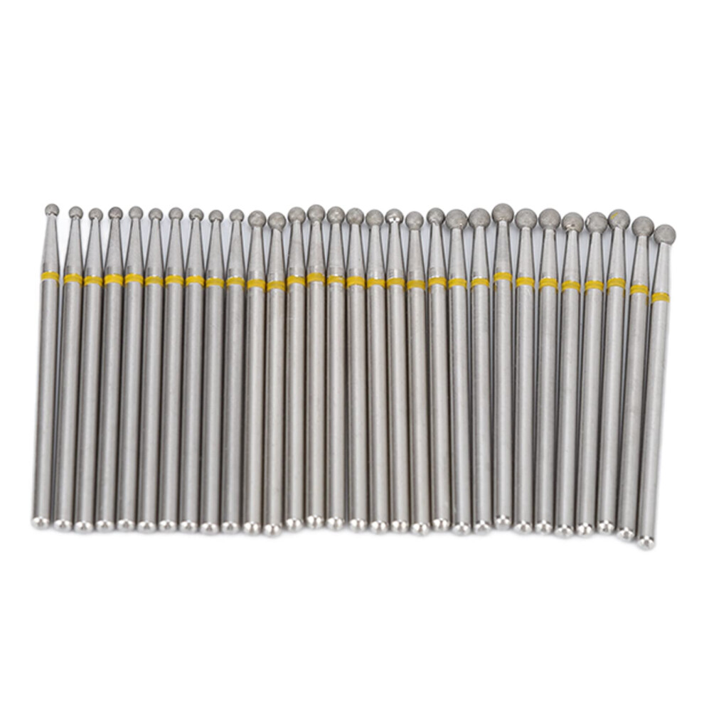 Nail Drill Bits Set for Gel and Acrylic Nails, 360 Rotation, Fits Most Electric Nail File, 30pcs