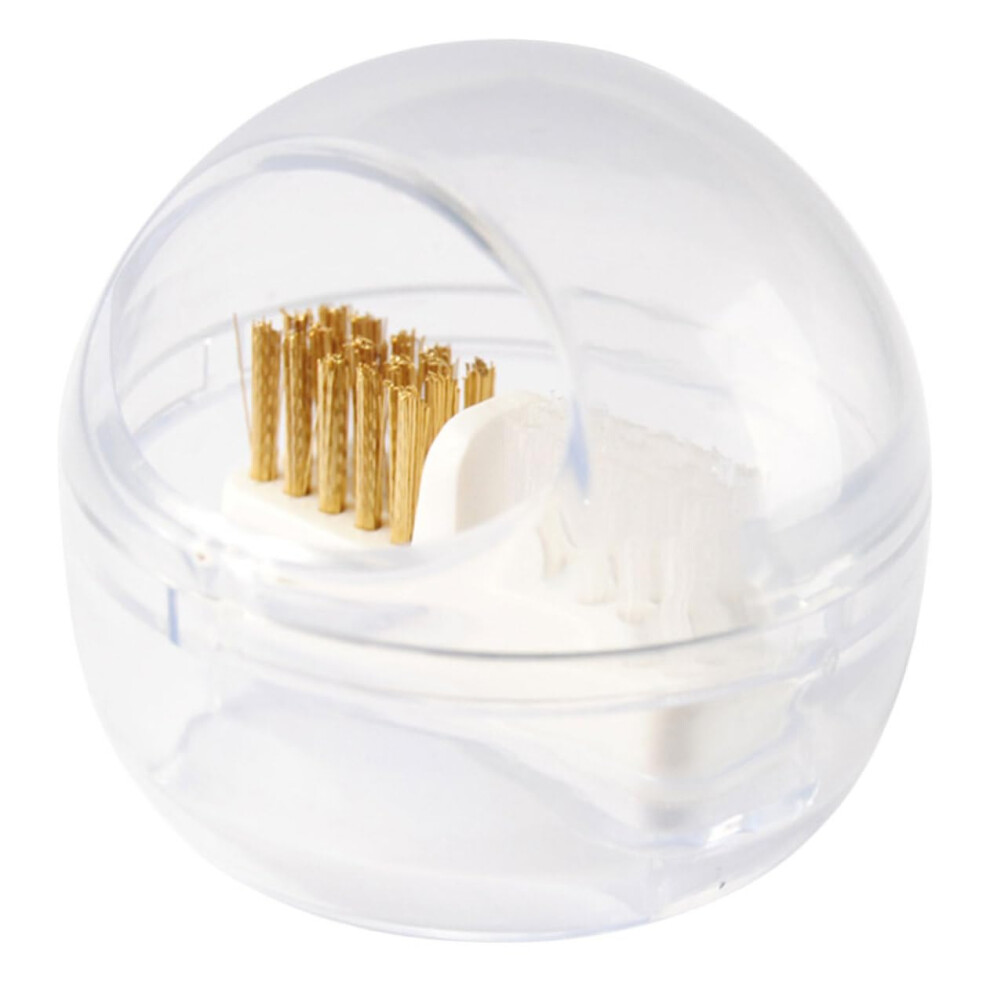 Nail Drill Bit Cleaner with Detachable Cleaning Brush for Efficient Dust Removal and Quick Maintenance