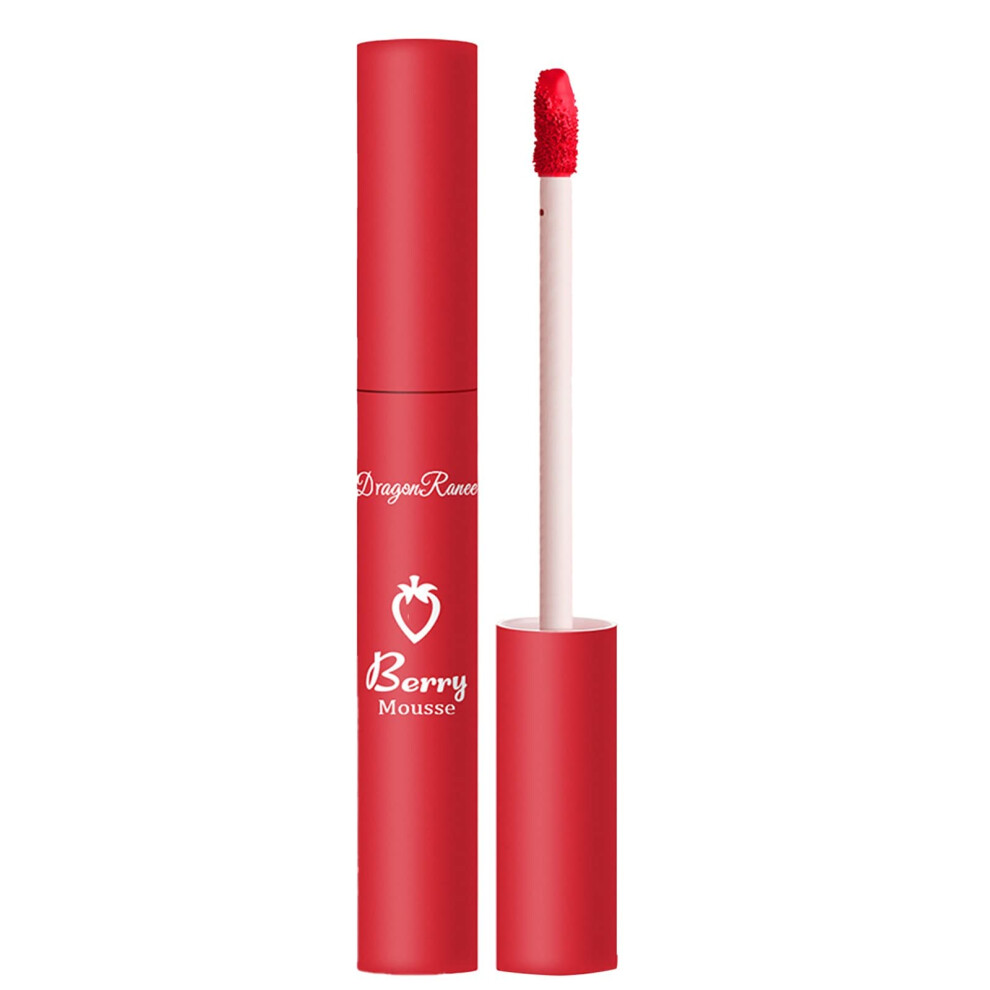 Lip Glaze Lipstick Waterproof Lip Gloss LongLasting Color NonSticky Hydrating Matte Finish