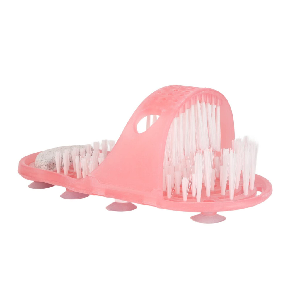 PVC Shower Foot Scrubber with No Bend Cleaning and Gentle Massage for Bathroom Use