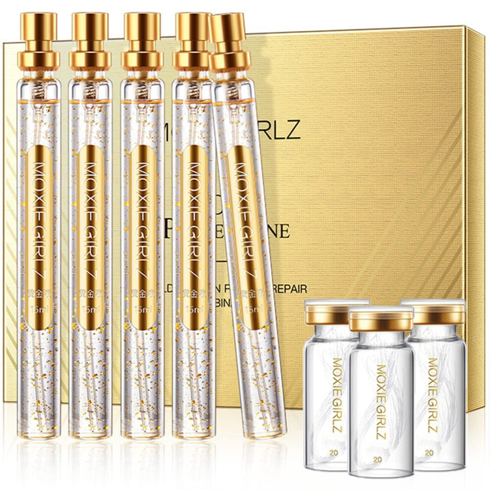 Face Lifting Serum with Collagen Peptides, Instant Cheek and Jawline Lift, B Set AntiAging Skincare