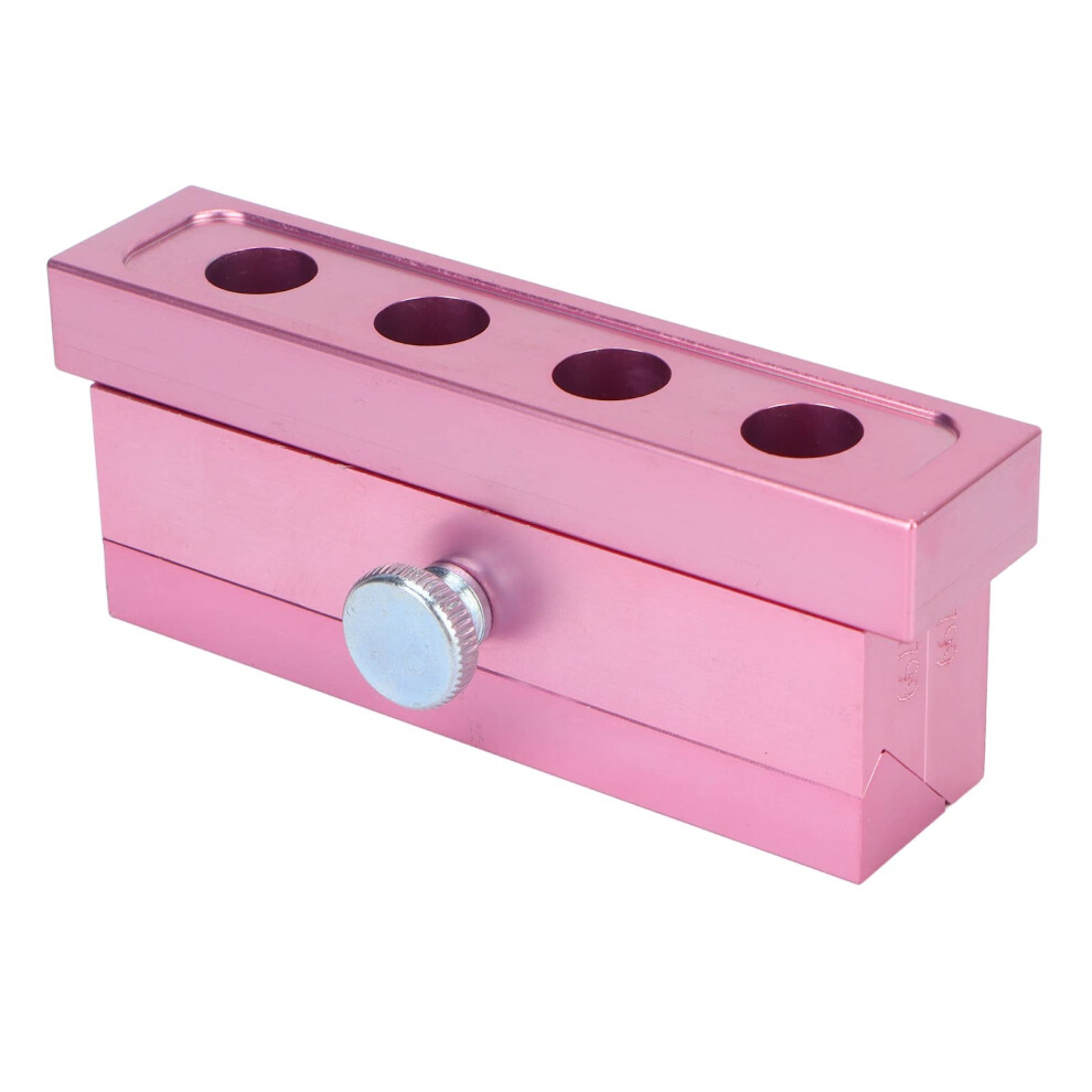 Lipstick Mold Aluminum 4Hole DualColor DIY Lipstick Maker for Custom Color Creation and Easy Demolding