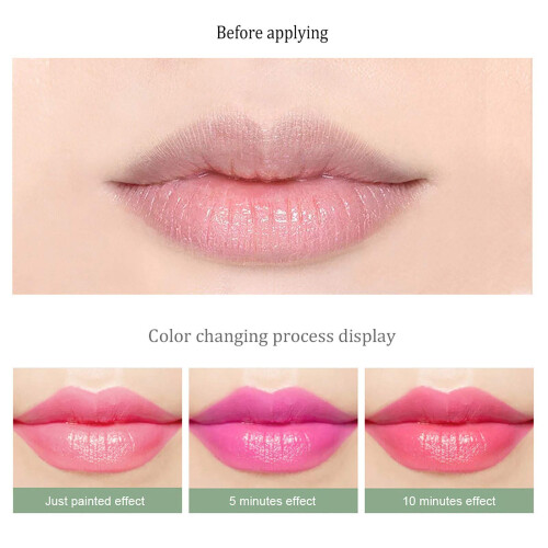 Long Lasting Temperature Color Changing Lipstick and Gloss Waterproof Moisturizing Multicolor 2