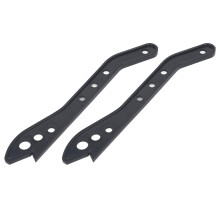 2 pièces de push stick en ABS noir pour table de routage, sécurité, 42 cm