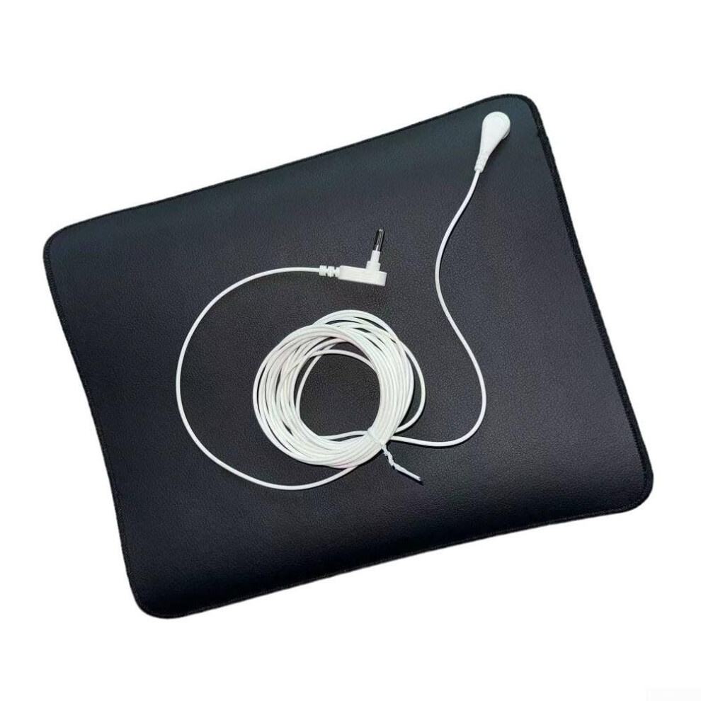 Grounding Mat with 4.5m Cable for Improved Sleep and Health, NonSlip Earthing Pad 30x25