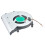 AB07805HX080300 00CWS4109T DC5V0.50A Φυγοκεντρικός ανεμιστήρας ψύξης για CPU και GPU υπολογιστή 5