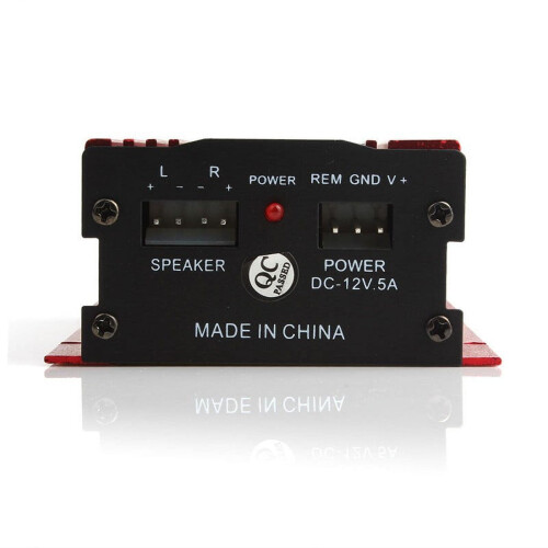 Car12V500W2Channels Μίνι στερεοφωνικός ενισχυτής ήχου Hi-Fi Amp Subwoofer 2