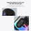 VALSEEL Subwoofer portatile per auto con luci LED colorate a schermo intero, audio Bluetooth wireless, audio Bluetooth per esterni 2