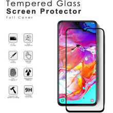 Compatibil cu Samsung Galaxy A70 - Sticlă securizată 9H - Protecție de ecran 3D de calitate superioară