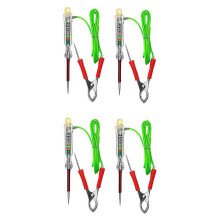 Bilkretsprovare, testlampa för bil, 324 volt-testare, dubbla sonder, PU-frostskyddskabel, 4 st.