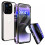 Practical Magnetic Double Case - compatible with iPhone 14 Pro Max Blue 6