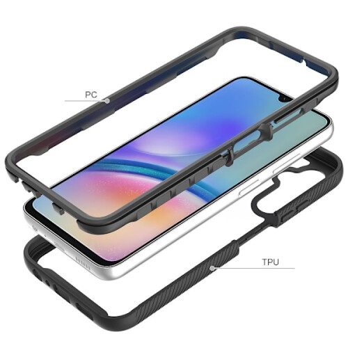 Tech-Protect Galaxy A05s -suojakuori, musta 1