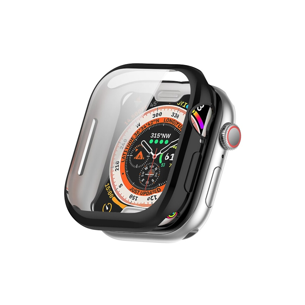 Full Coverage Tpu Case Compatible With Apple Watchwith Apple Watch Series 10 42Mm Black 9173940880207
