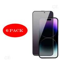 [Συσκευασία 6 τεμαχίων] συμβατό με iPhone15Προστατευτικό οθόνης απορρήτου / απορρήτου