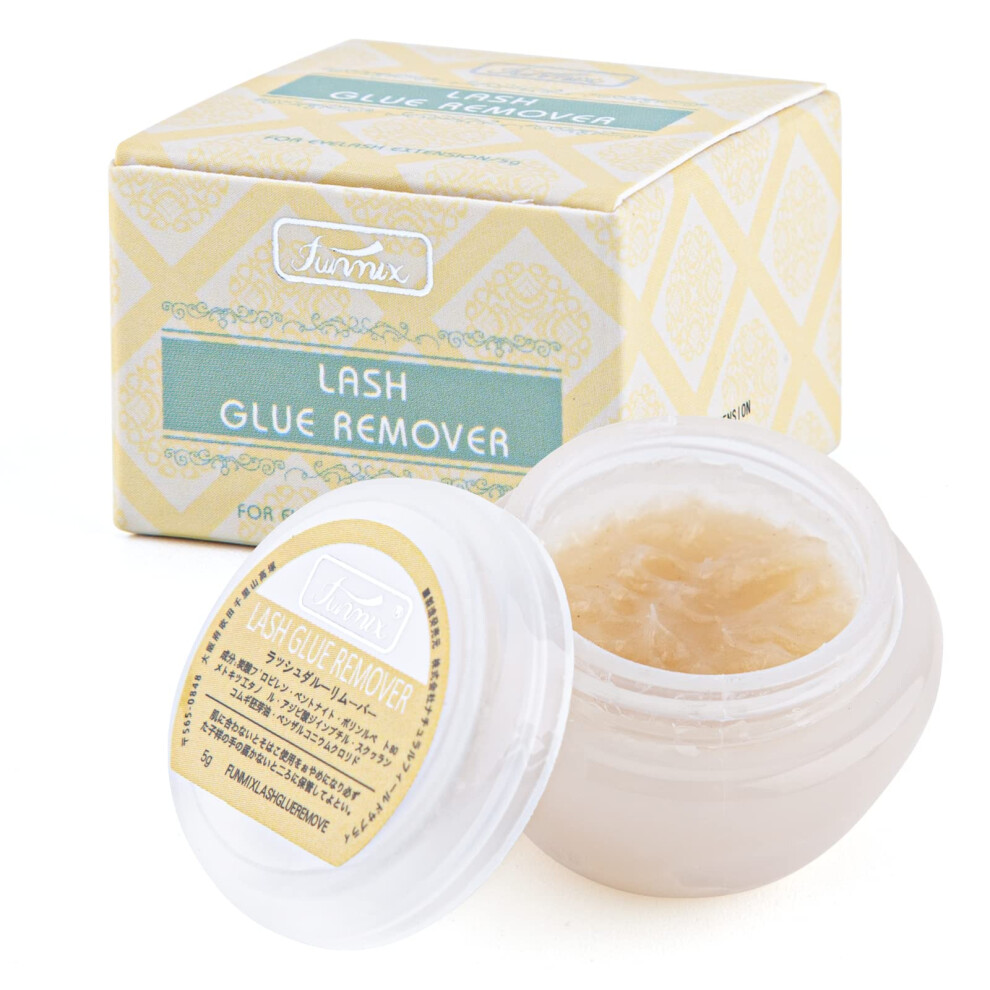 Cream Professional Eyelash Extension Remover With Gentle Plant Essence, Fast Adhesive Dissolving, 5G