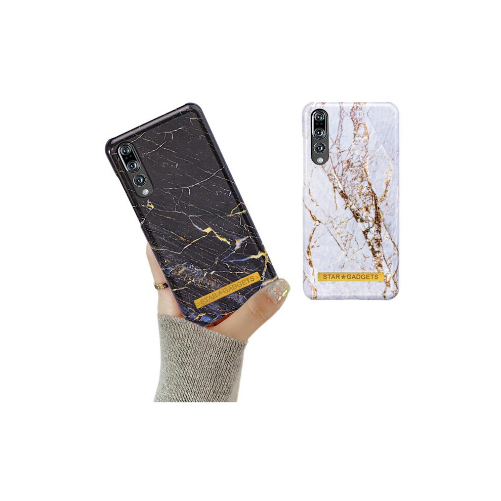 Compatible With Huawei P20 Pro - Case / Protection / Marble Black 9173940880320