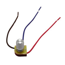Interrupteur rotatif pour plafonnier, 2 circuits, 3 positions, avec bouton rotatif à 360, facile à remplacer.