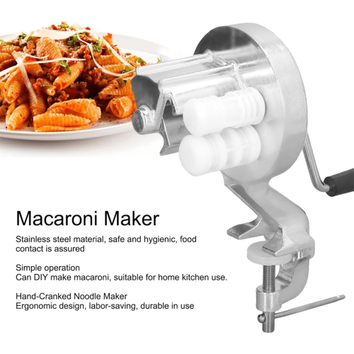 Χειροκίνητη μηχανή μακαρονιών, μηχανή Cavatelli για αυθεντικά ιταλικά ζυμαρικά, 1