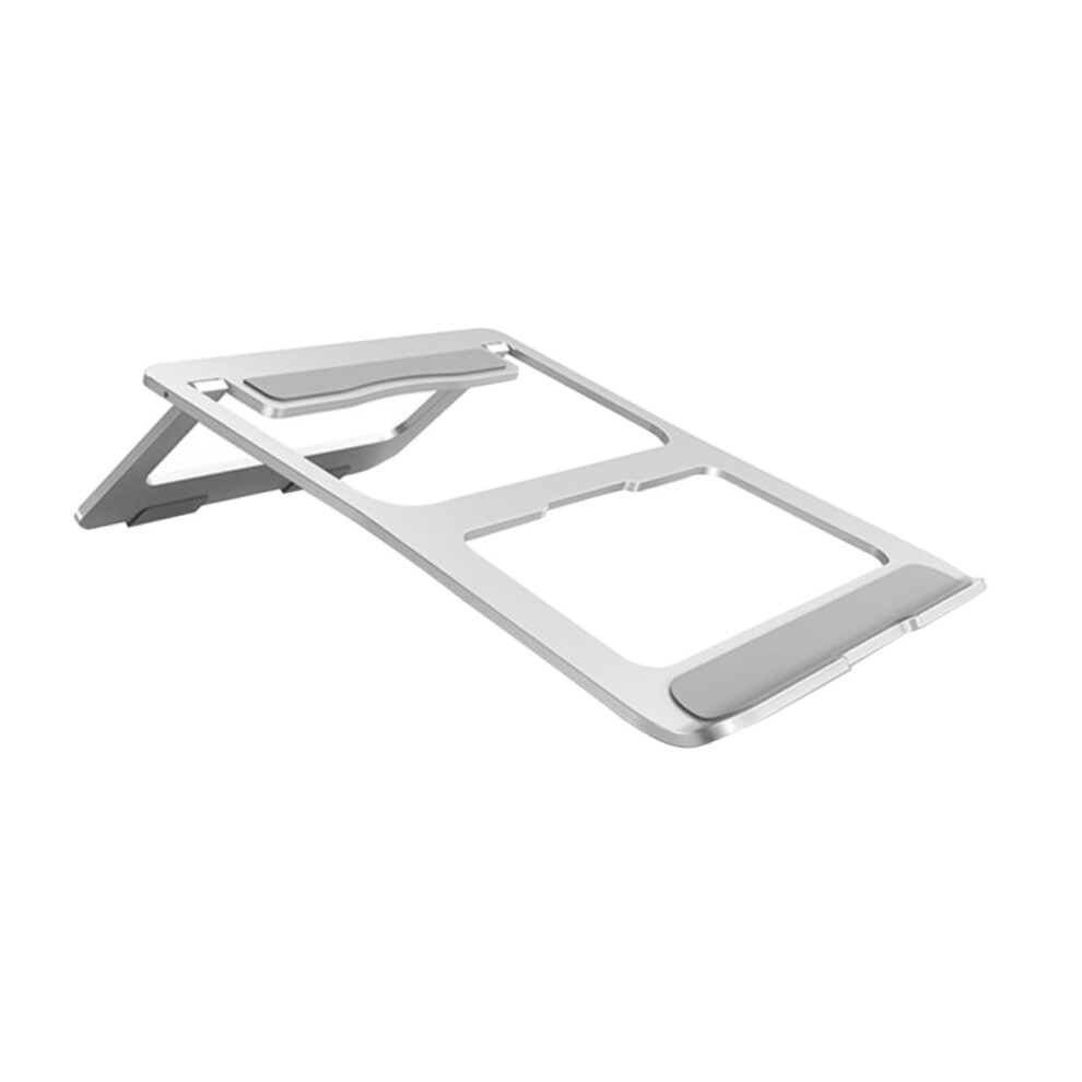 Laptop Stand Foldable Aluminum Adjustable Ventilated Riser With Nonslip Pads For Home Office 9365369855427