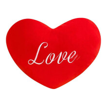 Cozy Heart Pillow for Bedroom, Living Room - Soft Body Pillow for Couch, Cute Throw Pillows Gift for Her, Valentine's Day Decorative Pillows