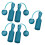 Kabelloses Springseil Blau 1