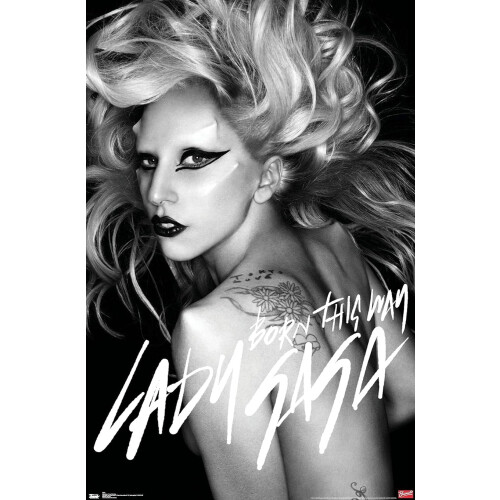 Lady Gaga – Born This Way Wandposter