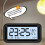 Liquidação de Produtos! Relógio Eletrônico Digital Topliu com Display LED, Relógio Eletrônico Estéreo Digital com Display, Função Soneca e 8