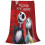 Κουβέρτα από φλις Nightmare Before Christmas, εξαιρετικά απαλή και άνετη ριχτάρι, συμβατή με 2