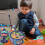 Μουσικά Όργανα Twfbrm για Μωρά, Παιχνίδια Montessori για Νήπια 1-3 ετών, Τύμπανο 7" με 4