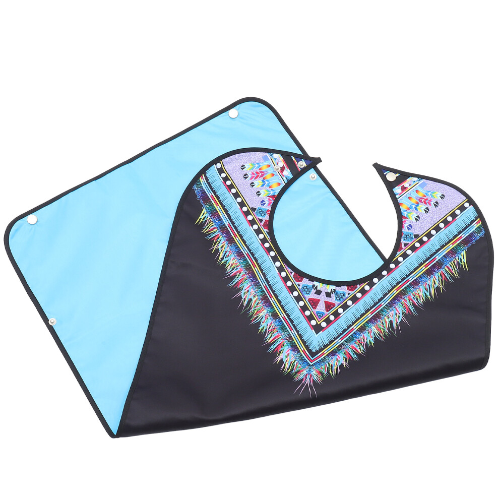 Bibs for Elderly Adult Eating Clothing Protectors Adults Womens Aprons Mealtime Burp Polyester Tpu