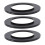 3pcs 52mm-77mm 52-77 Metal Step Up Filter Ring Adapter for Camera 1