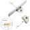 Woodworking Table Saw Adjustable Angle Ruler Miter Gauge With Track Stop backer 3
