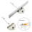 Woodworking Table Saw Adjustable Angle Ruler Miter Gauge With Track Stop backer 6