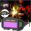 Purple Glare Protection Goggles, Welding Glasses with Automatic Dimming, Multi-Window Function, Compatible with Welding Machines 7