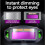 Purple Glare Protection Goggles, Welding Glasses with Automatic Dimming, Multi-Window Function, Compatible with Welding Machines 6