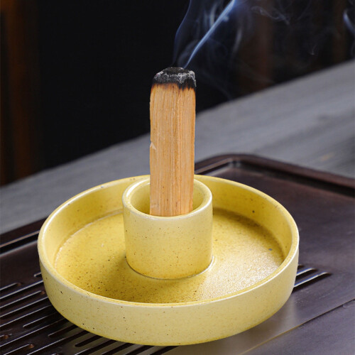 Κεραμική θήκη κεριών Warkul Artistic - Palo Santo Holder Ανθεκτική, εύκολη στο καθάρισμα, 1