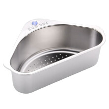 Guangmc Stainless Steel Sink Strainer Dish Drainer Rack