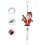 Conjunto de 6 bolas de Natal com tema de alienígenas para pendurar em carrossel de Natal. 4