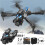 Viflosae Mini Drone Drone Αεροφωτογραφία με τρεις κάμερες Clear Quadcopter Αυτόματη πτήση 1