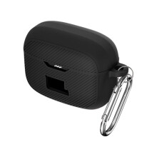 husxh Cover in silicone per auricolari con gancio, custodia impermeabile per cuffie wireless portatili, compatibile con JBL Tune230NC TWS