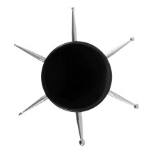 Nail Dotting Tool with Six Tip Sizes Acrylic Handle Stainless Steel Pen for Precise Nail Art