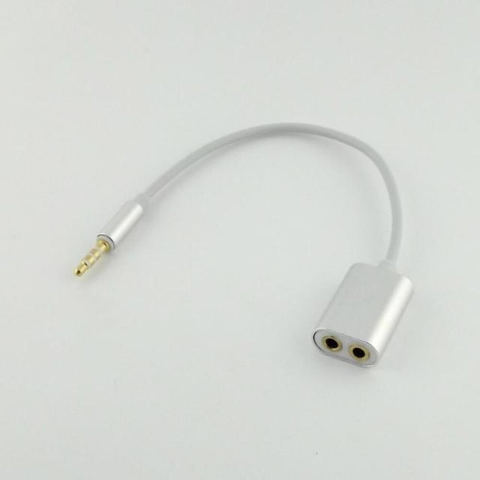 For 10Pcs 3.5Mm Stereo Audio Male To 2 Female Headphone Splitter Cable For Phone Mp3 Mp4 9340258898648