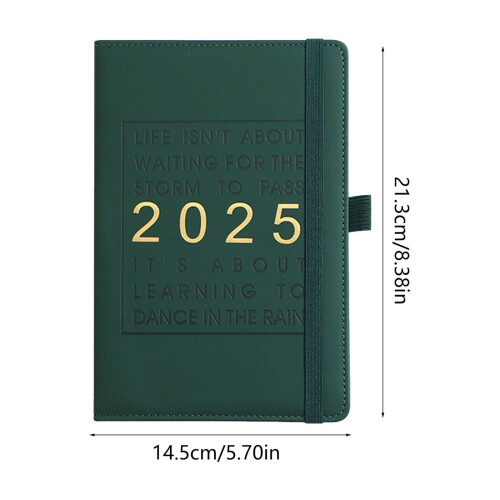 Μεγάλη Ατζέντα 2025 - Ημερήσιος Σχεδιαστής 365 Ημερών, Ωριαίο Σημειωματάριο 1