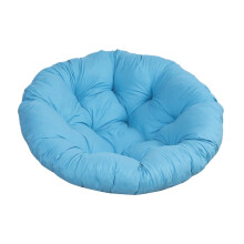 Colaxi Outdoor Zitkussen, Rond Rotan Kussen, Hangmand Stoelkussen voor Schommelstoel Hangmat Rotan Stoel Schommelstoel Blauw