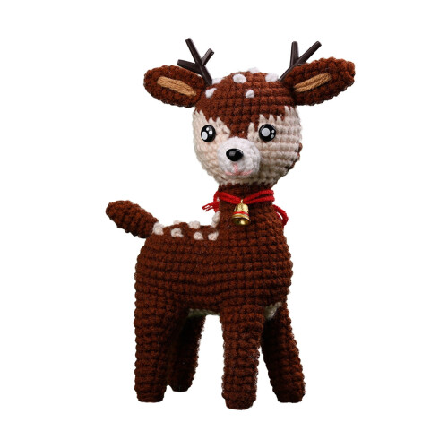 Ranliy Christmas Crochet Kit for Beginners, Compatible with Craft Lovers - Easy DIY Starter Set with Step-by-Step Tutorials 1