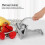 BOROCO Stainless Steel Portable Manual Fruit Juicer Lemon Orange Squeezer Extractor Squeezing Tool 7