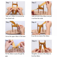Houten strikkenmaker DIY strikken tutorial voor verjaardagen, bruiloften, Valentijnsdag, Kerstmis, cadeaus, kransranden en decoratieve strikken.