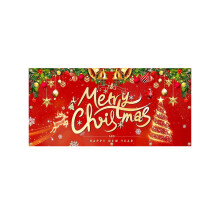Bocqde Kerstdecoraties Kerstachtergronddoek Feestdecoratie Garagebanner Hangende doekbanner