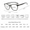 Bequeme Vintage-Lesebrille Blau 3.0 8