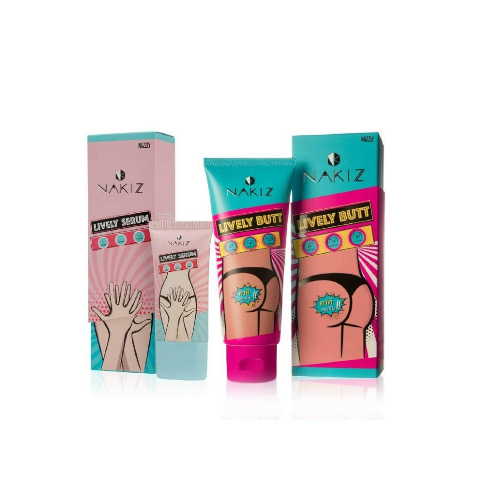 Cream Intimate Area Whitening And Buttock Lotion Set For Even Skin Tone And Odor Control